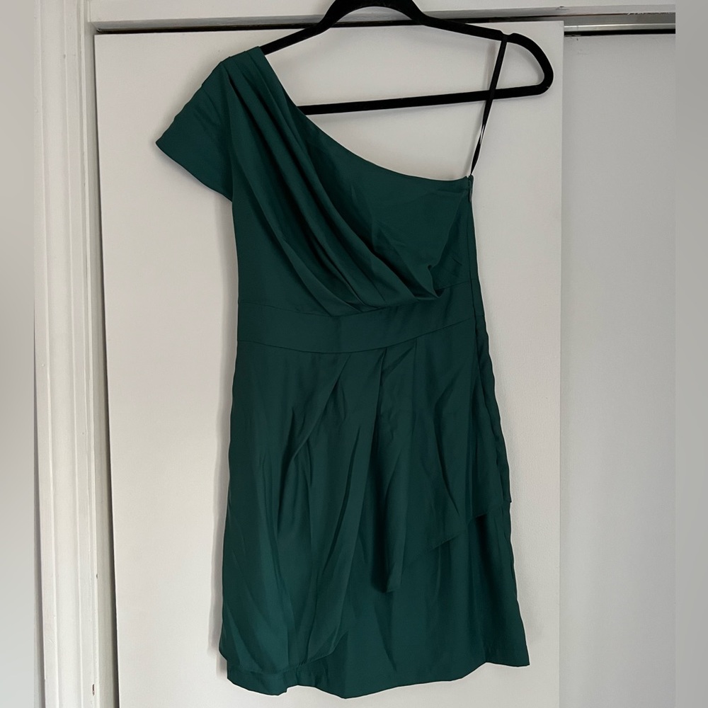 BCBGeneration Green Shoulder Dress, size 2, new with tags